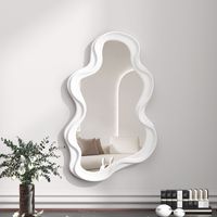 Simple Style Irregular Plastic Mirror 1 Piece sku image 1