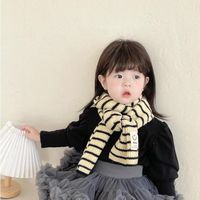 Women's Basic Classic Style Color Block Polyester Knitting Scarf main image 1