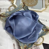 Women's Simple Style Classic Style Color Block Silk Silk Scarf sku image 6