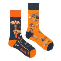 Unisex Casual Portrait Abstract Cotton Printing Crew Socks A Pair sku image 8