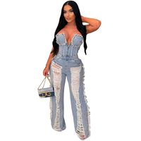 Women's Holiday Streetwear Solid Color Ankle-length Jumpsuits main image 3