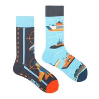 Unisex Casual Portrait Abstract Cotton Printing Crew Socks A Pair sku image 24
