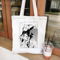Women's Cartoon Style Cartoon Character Shopping Bags sku image 1