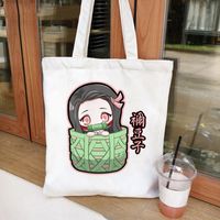 Women's Cartoon Style Cartoon Character Shopping Bags sku image 8