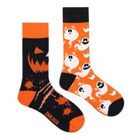 Unisex Casual Portrait Abstract Cotton Printing Crew Socks A Pair sku image 13