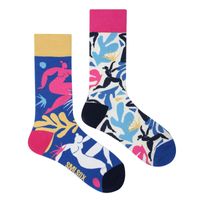 Unisex Casual Portrait Abstract Cotton Printing Crew Socks A Pair sku image 47