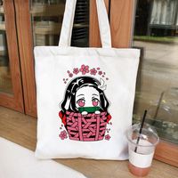 Women's Cartoon Style Cartoon Character Shopping Bags sku image 7