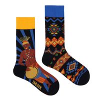 Unisex Casual Portrait Abstract Cotton Printing Crew Socks A Pair sku image 9