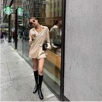 Women's Blouse Long Sleeve Blouses Button Vintage Style Simple Style Classic Style Simple Solid Color main image 6