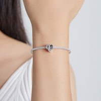 Elegant Infinity Heart Shape Zircon Sterling Silver Wholesale Jewelry Accessories main image 4