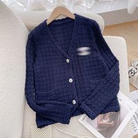 Women's Knitwear Long Sleeve Sweaters & Cardigans Casual Solid Color main image 3