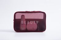 Casual Solid Color Gauze Storage Bag Makeup Bags sku image 19
