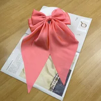 Women's Elegant Glam Bow Knot Satin Hair Clip sku image 21