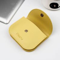 Women's Solid Color Pu Leather Flip Cover Kids Wallets main image 3