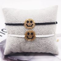 IG Style Smiley Face Glass Knitting Unisex Bracelets main image 4