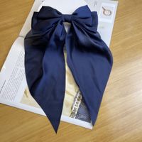 Women's Elegant Glam Bow Knot Satin Hair Clip sku image 15