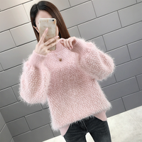 Women's Sweater Long Sleeve Sweaters & Cardigans Warm Casual Solid Color sku image 2
