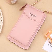 Women's Solid Color Pu Leather Zipper Wallets main image 9