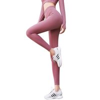 Simple Style Solid Color Spandex Polyester Active Bottoms Leggings main image 3