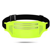Unisex Sports Solid Color Lycra Waterproof Anti-theft Waist Bags sku image 16