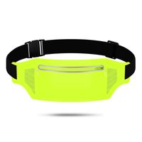 Unisex Sports Solid Color Lycra Waterproof Anti-theft Waist Bags sku image 8