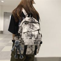 One Size Color Block School Daily School Backpack main image 5