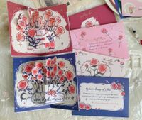 Valentine's Day Pastoral Rose Paper Party Festival Card main image 1