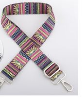 Nylon Cotton Plaid Bag Strap sku image 3