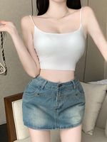 Women's Camisole Tank Tops Casual Solid Color main image 4