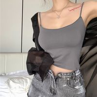 Women's Camisole Tank Tops Casual Solid Color main image 3