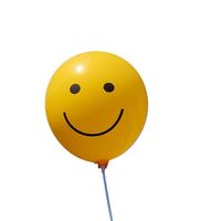 Simple Style Smiley Face Emulsion Party Birthday Festival Balloons main image 3