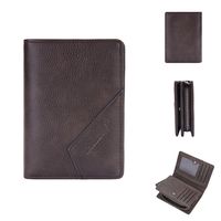 Men's Solid Color Pu Leather Zipper Wallets main image 4