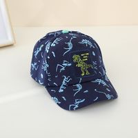 Boy's Simple Style Classic Style Color Block Embroidery Baseball Cap sku image 2