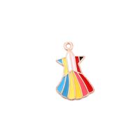 1 Piece Simple Style Clouds Rainbow Windmill Zinc Alloy Enamel Jewelry Accessories sku image 25
