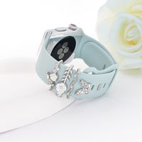 Simple Style Flower Butterfly Metal   Watch Strap main image 4