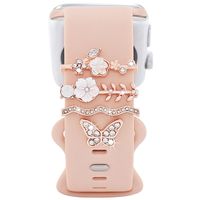 Simple Style Flower Butterfly Metal   Watch Strap main image 3