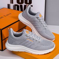 Unisex Casual Color Block Round Toe Sports Shoes main image 1