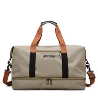 Unisex Vintage Style Classic Style Solid Color Oxford Cloth Waterproof Travel Bags sku image 5