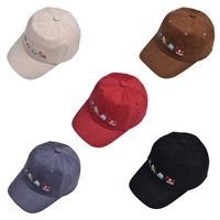 Children Unisex Embroidery Cartoon Embroidery Curved Eaves Baseball Cap main image 7