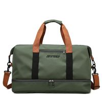 Unisex Vintage Style Classic Style Solid Color Oxford Cloth Waterproof Travel Bags sku image 6