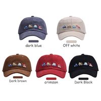 Children Unisex Embroidery Cartoon Embroidery Curved Eaves Baseball Cap main image 4