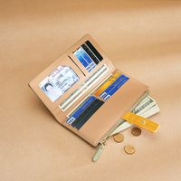 Women's Color Block Pu Leather Flip Cover Wallets main image 4