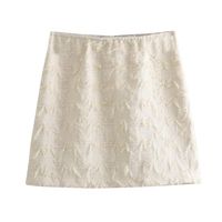 Daily Street Women's Elegant Solid Color Polyester Tassel Skirt Sets Skirt Sets sku image 3
