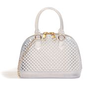 Women's Special Solid Color Classic Style Zipper Handbag sku image 1