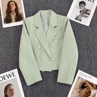 Women's Coat Long Sleeve Blazers Casual Elegant Solid Color main image 4