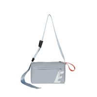 Unisex Derm Letter Sports Square Zipper Shoulder Bag sku image 3