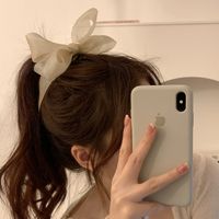 Women's Simple Style Classic Style Bow Knot Plastic Cloth Patchwork Hair Clip main image 1