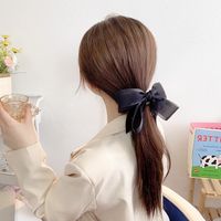 Women's Simple Style Classic Style Bow Knot Plastic Cloth Patchwork Hair Clip main image 3