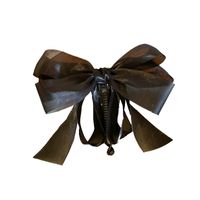 Women's Simple Style Classic Style Bow Knot Plastic Cloth Patchwork Hair Clip main image 4