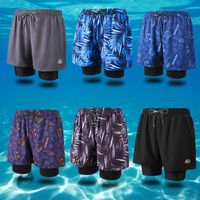 Hommes Tropical Style Simple Bas Pour Hommes main image 1